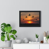 Sunset N' Jets Poster